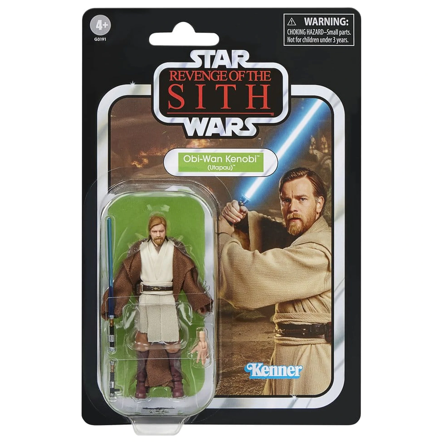 Star Wars Episode III Vintage Collection Obi-Wan Kenobi & Airborne Clone Trooper 2 db-os akciófigura csomag 10 cm termékfotó