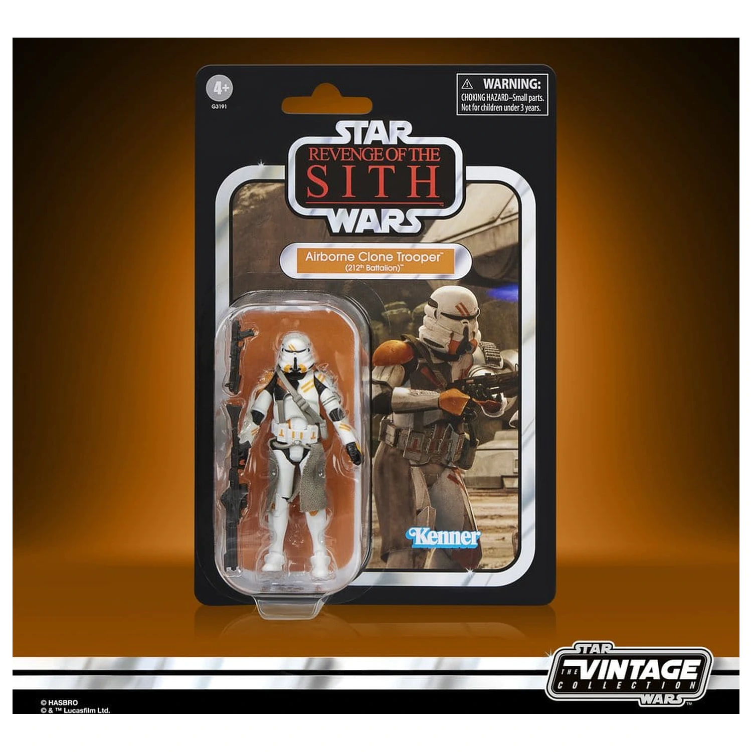 Star Wars Episode III Vintage Collection Obi-Wan Kenobi & Airborne Clone Trooper 2 db-os akciófigura csomag 10 cm termékfotó