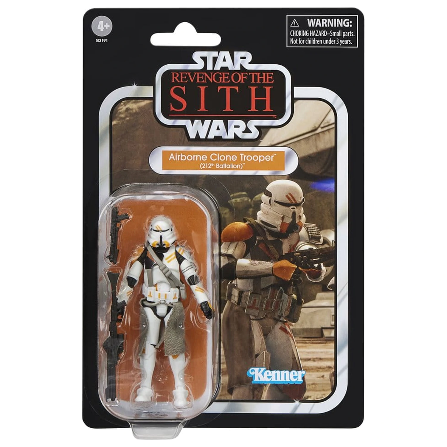 Star Wars Episode III Vintage Collection Obi-Wan Kenobi & Airborne Clone Trooper 2 db-os akciófigura csomag 10 cm termékfotó