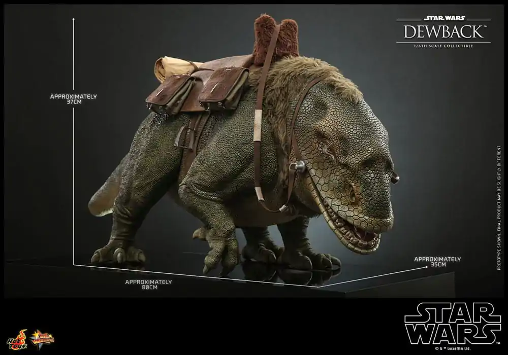 Star Wars: Episode IV 1/6 Dewback akciófigura 37 cm termékfotó