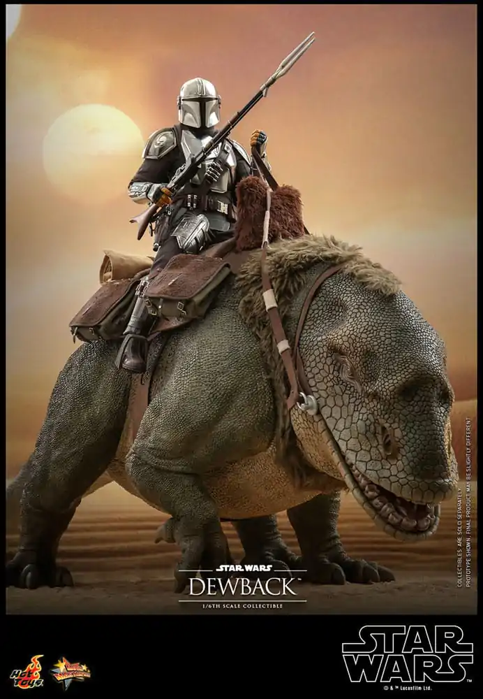 Star Wars: Episode IV 1/6 Dewback akciófigura 37 cm termékfotó