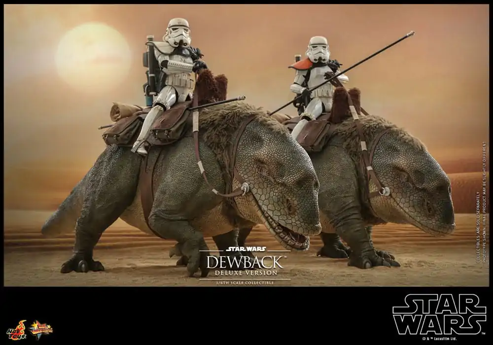 Star Wars: Episode IV 1/6 Dewback Deluxe Version akciófigura 37 cm termékfotó