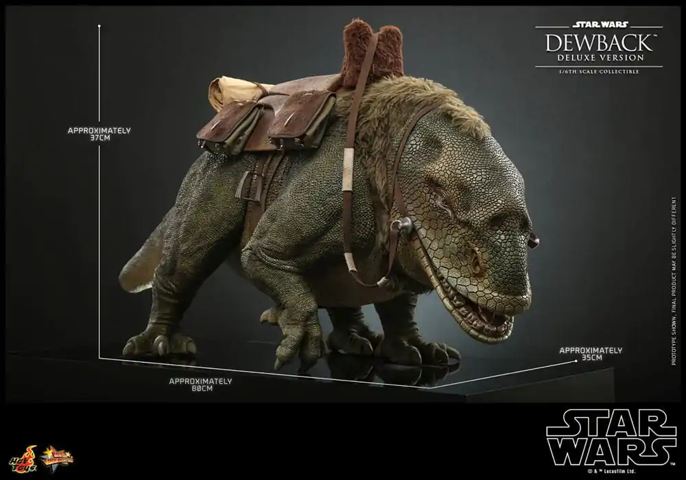 Star Wars: Episode IV 1/6 Dewback Deluxe Version akciófigura 37 cm termékfotó