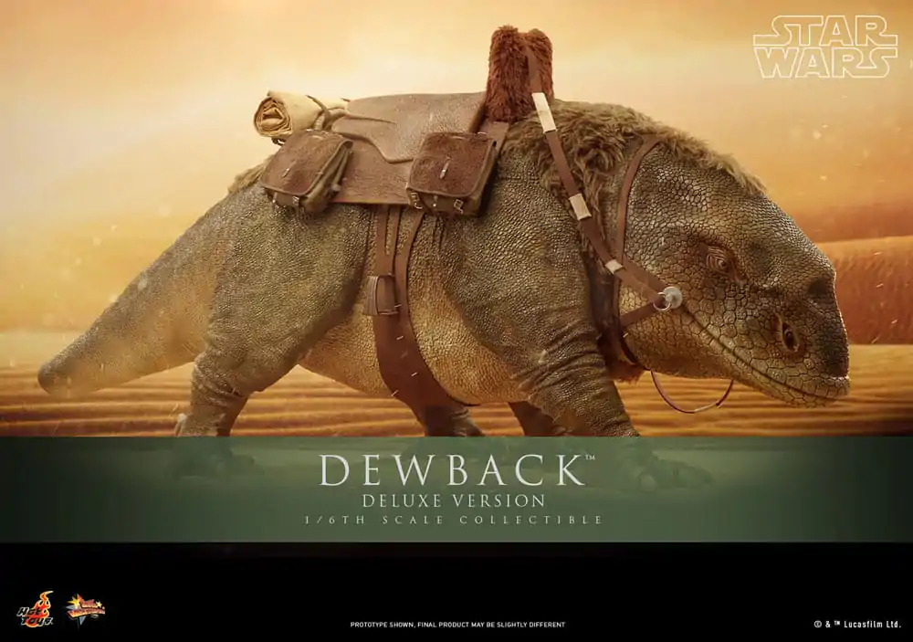 Star Wars: Episode IV 1/6 Dewback Deluxe Version akciófigura 37 cm termékfotó