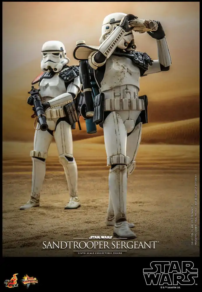 Star Wars: Episode IV 1/6 Sandtrooper Sergeant akciófigura 30 cm termékfotó