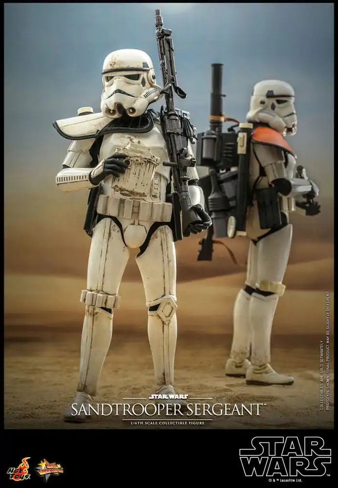 Star Wars: Episode IV 1/6 Sandtrooper Sergeant akciófigura 30 cm termékfotó