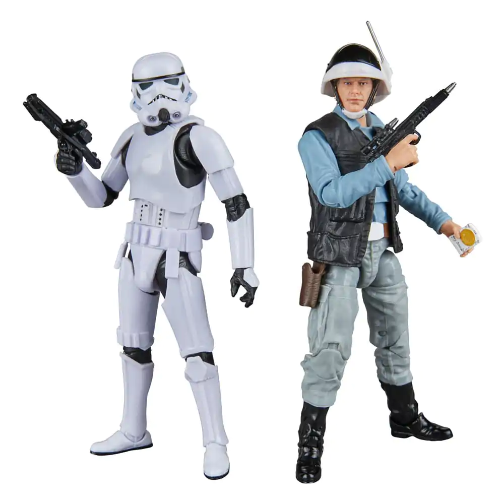 Star Wars Episode IV Black Series Rebel Trooper & Stormtrooper 2 db-os akciófigura csomag 15 cm termékfotó