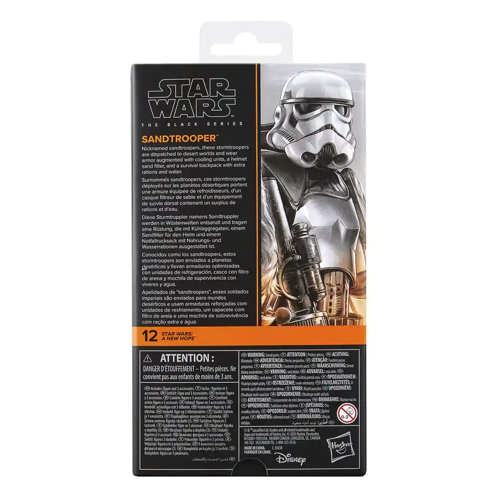 Star Wars Episode IV Black Series Sandtrooper akciófigura 15 cm termékfotó