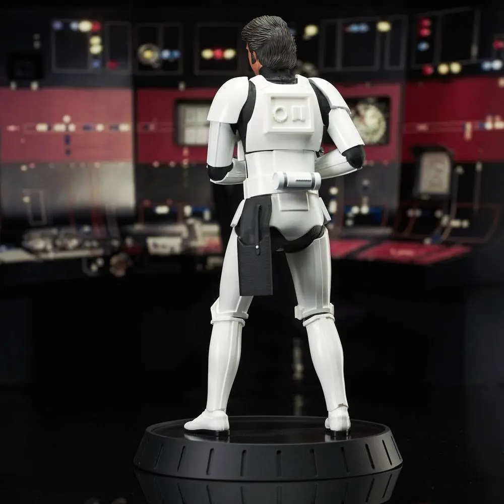 Star Wars Episode IV Milestones 1/6 Han Solo (Stormtrooper Disguise) 40. évforduló. Exkluzív szobor figura 30 cm termékfotó