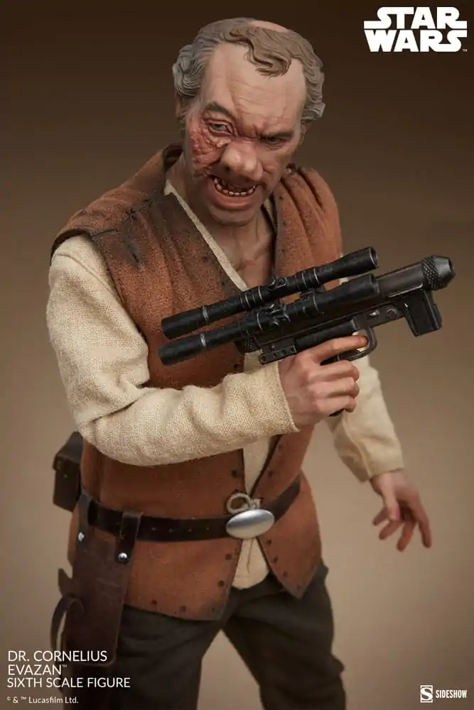 Star Wars Episode IV Scum & Villainy 1/6 Doctor Cornelius Evazan akciófigura 30 cm termékfotó