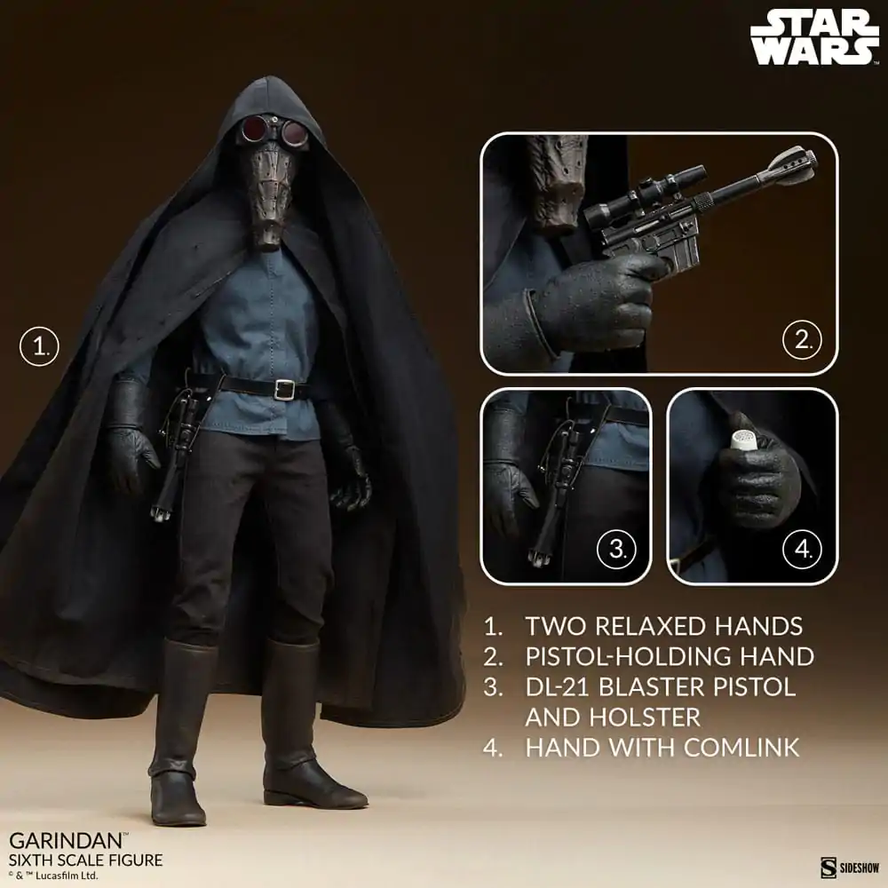 Star Wars Episode IV Scum & Villainy Action Figure 1/6 Garindan 30 cm termékfotó