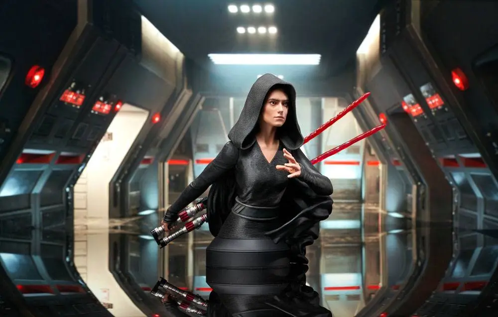 Star Wars Episode IX 1/6 Dark Rey NYCC 2021 mellszobor figura 15 cm termékfotó