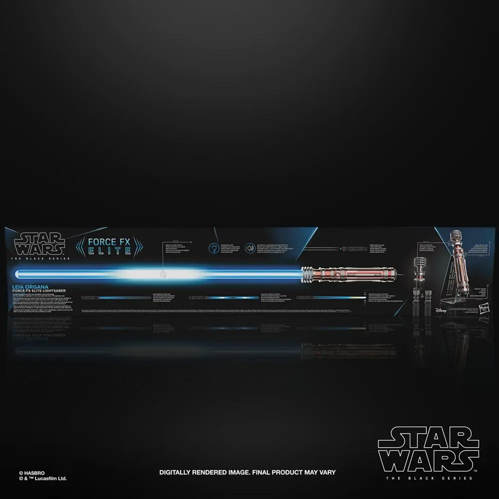 Star Wars Episode IX Black Series 1/1 Force FX Elite Leia Organa Lightsaber replika termékfotó