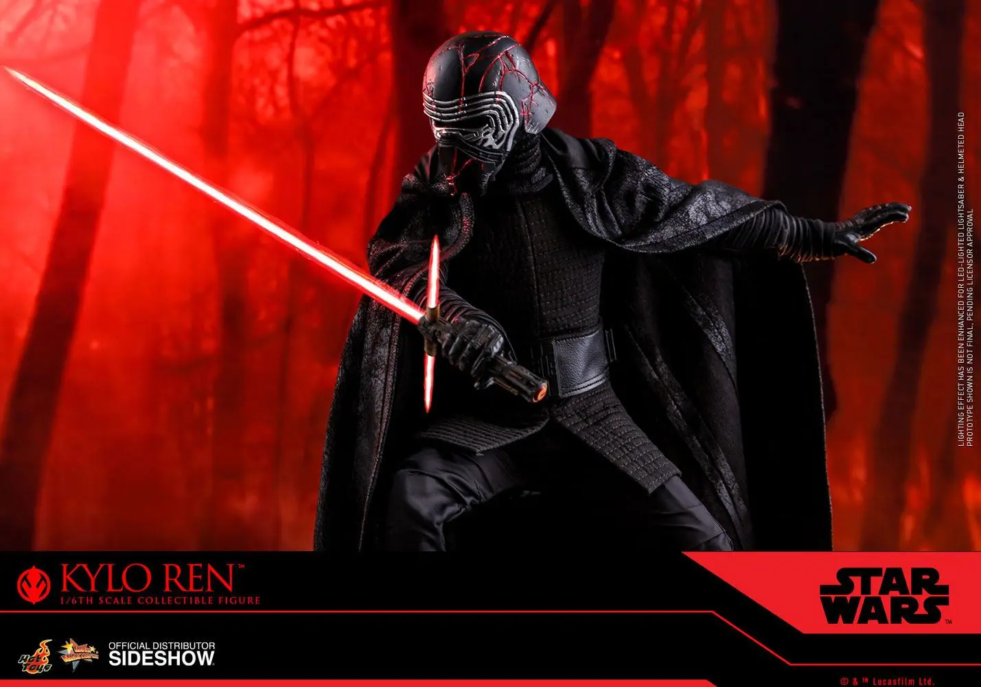 Star Wars Episode IX Movie Masterpiece 1/6 Kylo Ren akciófigura 33 cm termékfotó