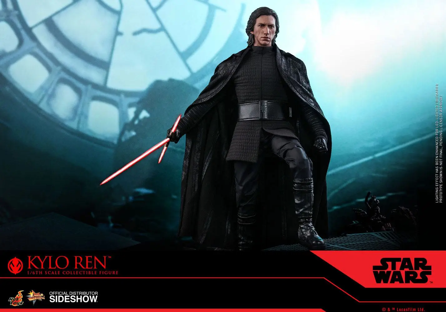 Star Wars Episode IX Movie Masterpiece 1/6 Kylo Ren akciófigura 33 cm termékfotó