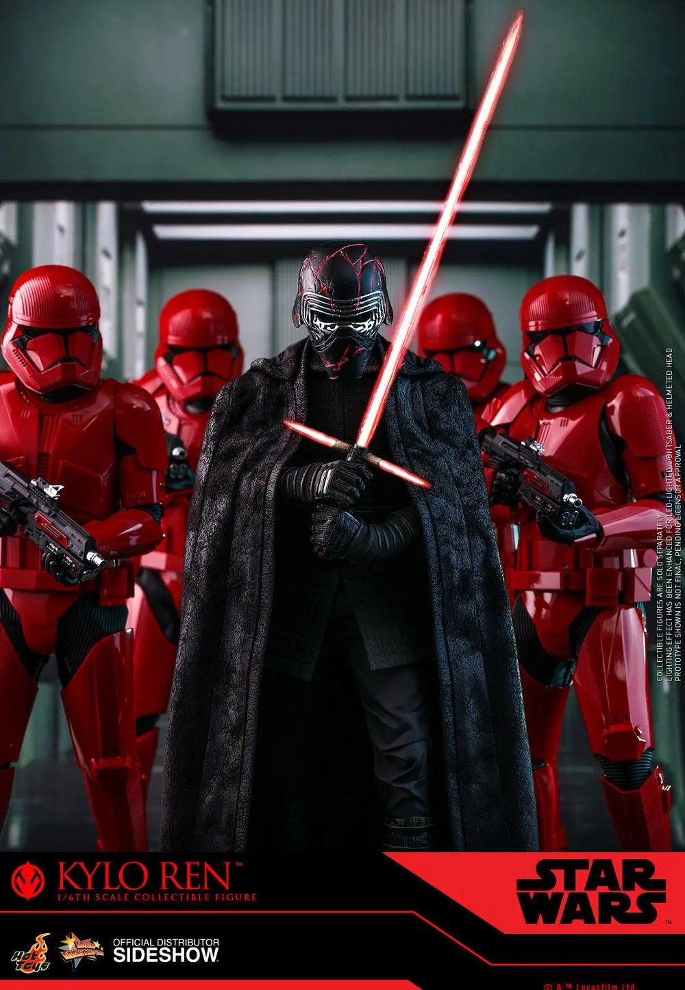 Star Wars Episode IX Movie Masterpiece 1/6 Kylo Ren akciófigura 33 cm termékfotó