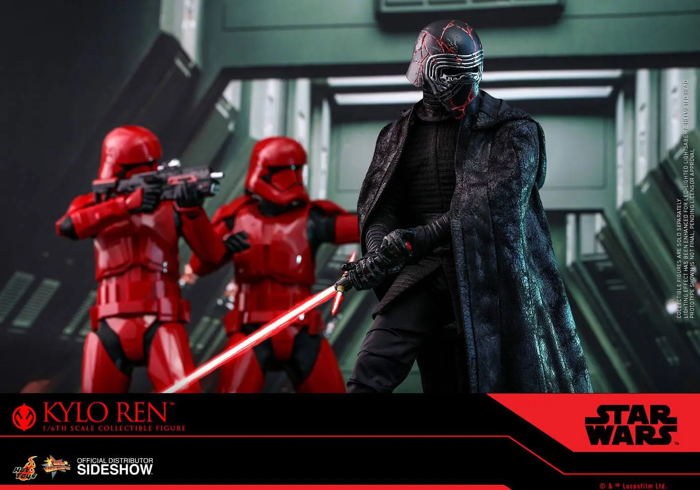 Star Wars Episode IX Movie Masterpiece 1/6 Kylo Ren akciófigura 33 cm termékfotó