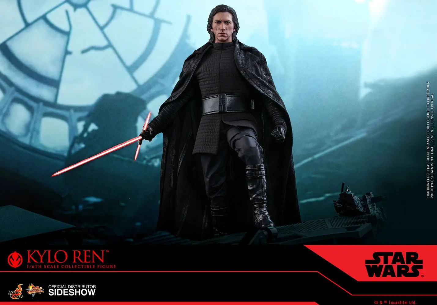 Star Wars Episode IX Movie Masterpiece 1/6 Kylo Ren akciófigura 33 cm termékfotó