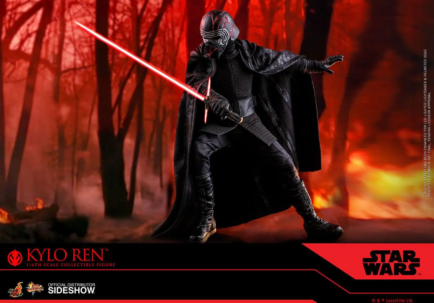 Star Wars Episode IX Movie Masterpiece 1/6 Kylo Ren akciófigura 33 cm termékfotó
