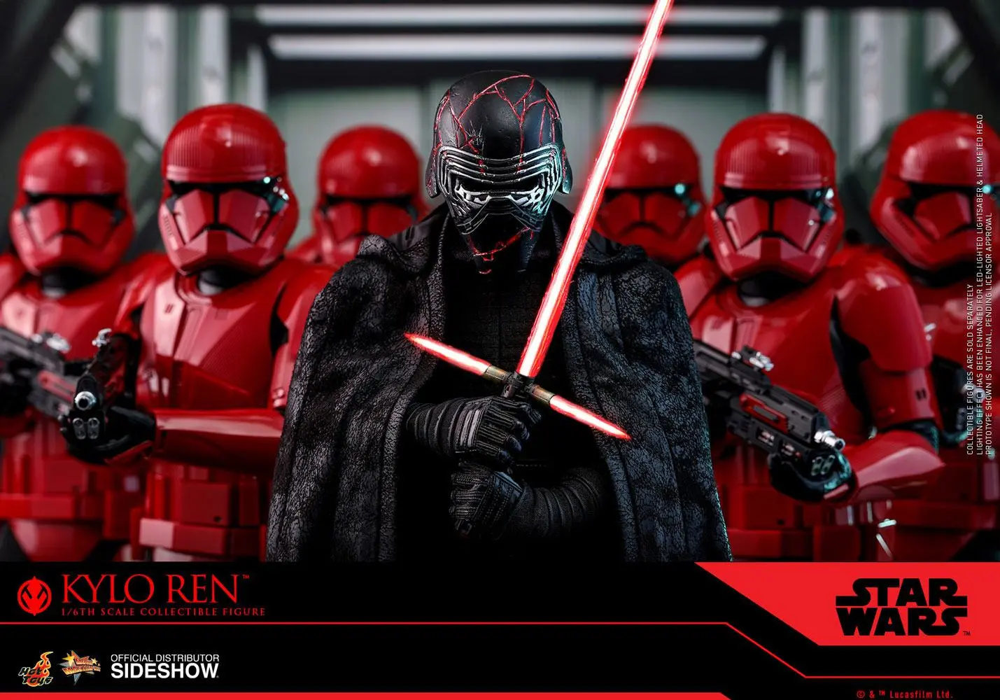 Star Wars Episode IX Movie Masterpiece 1/6 Kylo Ren akciófigura 33 cm termékfotó
