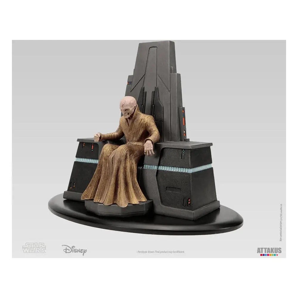 Star Wars Episode V Elite Collection Snoke on his throne szobor figura 27 cm termékfotó