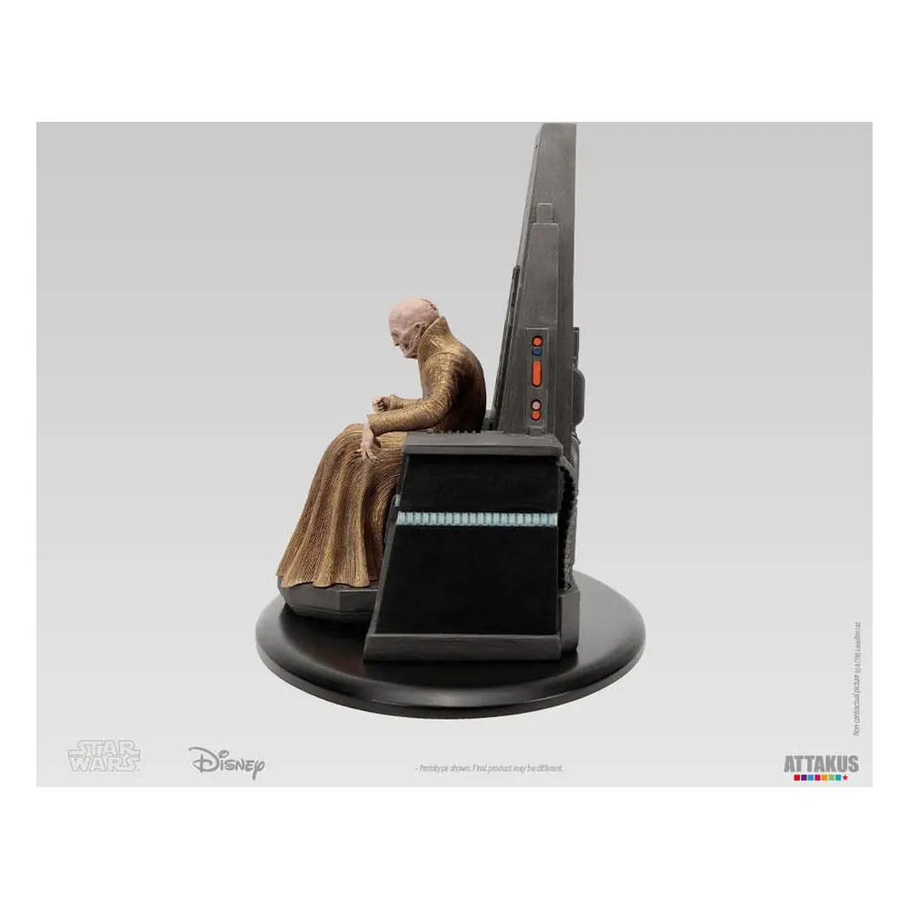 Star Wars Episode V Elite Collection Snoke on his throne szobor figura 27 cm termékfotó