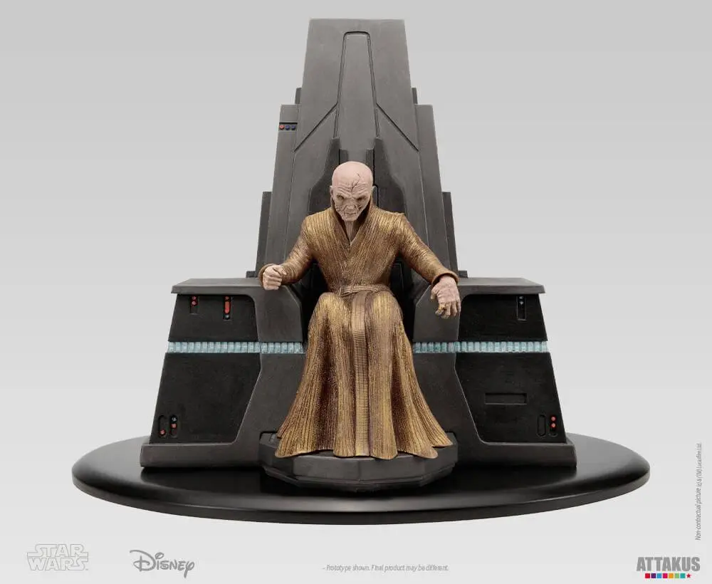 Star Wars Episode V Elite Collection Snoke on his throne szobor figura 27 cm termékfotó