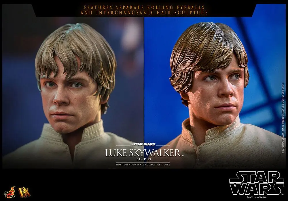 Star Wars Episode V Movie Masterpiece 1/6 Luke Skywalker Bespin akciófigura 28 cm termékfotó
