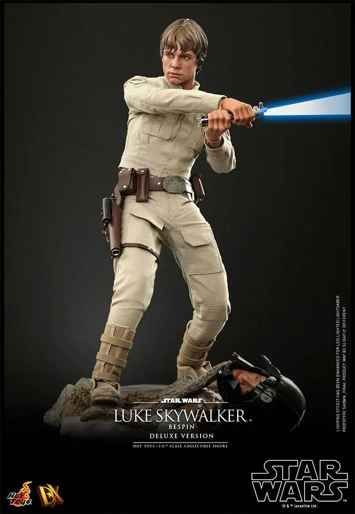 Star Wars Episode V Movie Masterpiece 1/6 Luke Skywalker Bespin (Deluxe Version) akciófigura 28 cm termékfotó