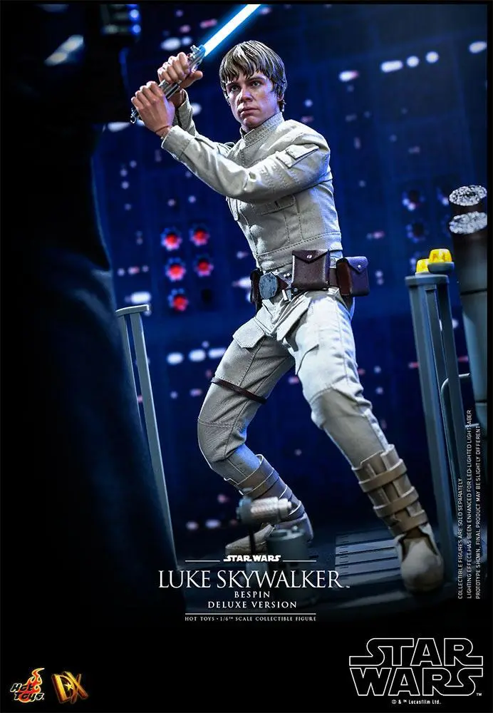 Star Wars Episode V Movie Masterpiece 1/6 Luke Skywalker Bespin (Deluxe Version) akciófigura 28 cm termékfotó