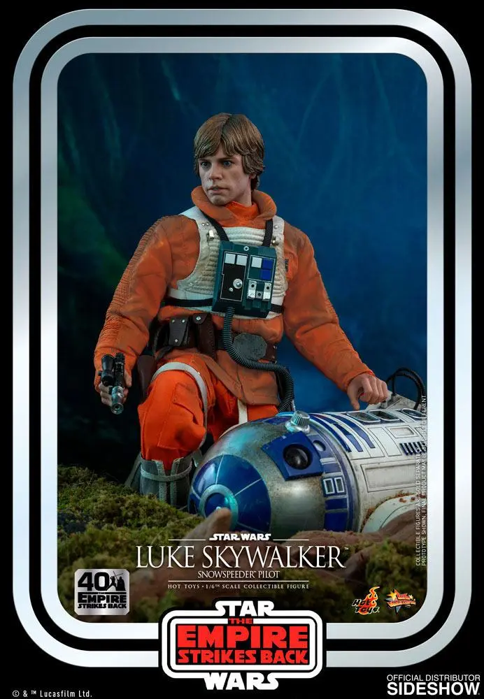 Star Wars Episode V Movie Masterpiece 1/6 Luke Skywalker (Snowspeeder Pilot) akciófigura 28 cm termékfotó