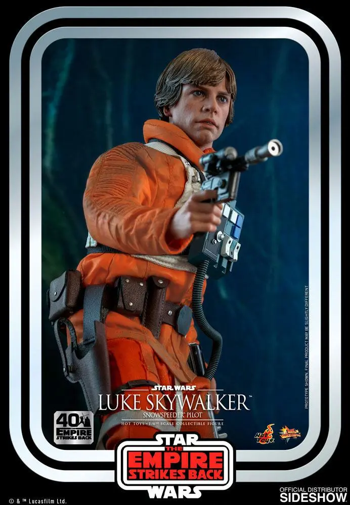 Star Wars Episode V Movie Masterpiece 1/6 Luke Skywalker (Snowspeeder Pilot) akciófigura 28 cm termékfotó