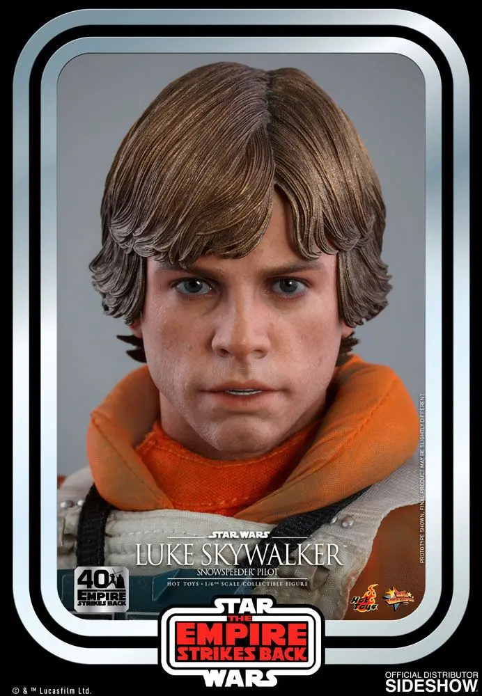 Star Wars Episode V Movie Masterpiece 1/6 Luke Skywalker (Snowspeeder Pilot) akciófigura 28 cm termékfotó