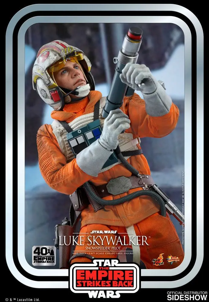 Star Wars Episode V Movie Masterpiece 1/6 Luke Skywalker (Snowspeeder Pilot) akciófigura 28 cm termékfotó
