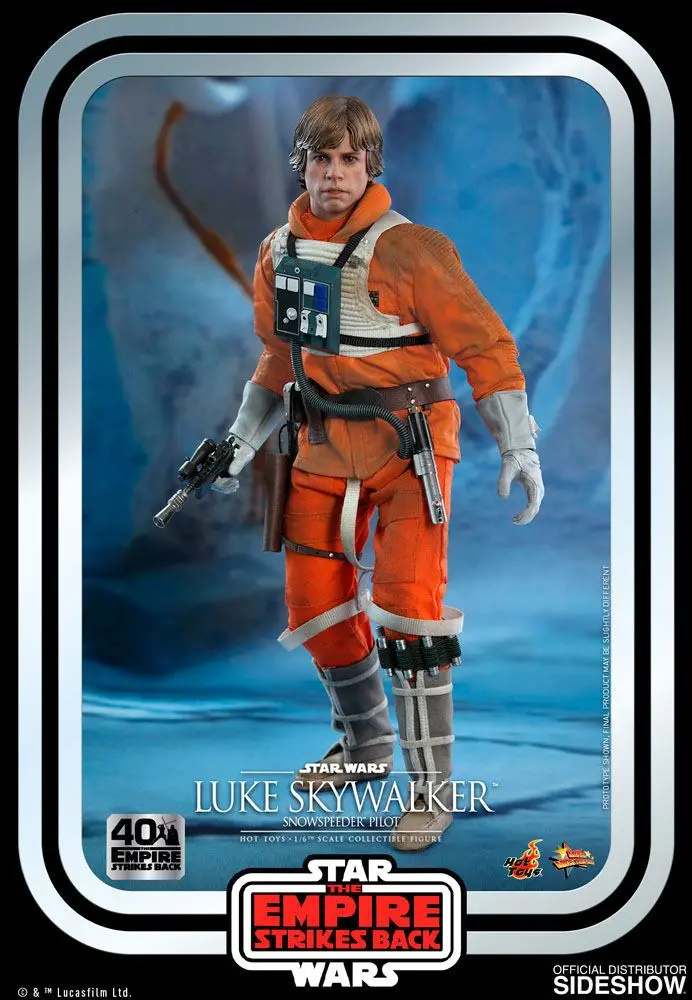 Star Wars Episode V Movie Masterpiece 1/6 Luke Skywalker (Snowspeeder Pilot) akciófigura 28 cm termékfotó