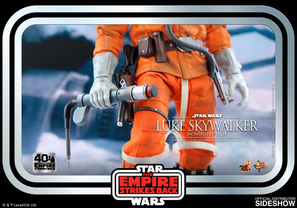 Star Wars Episode V Movie Masterpiece 1/6 Luke Skywalker (Snowspeeder Pilot) akciófigura 28 cm termékfotó