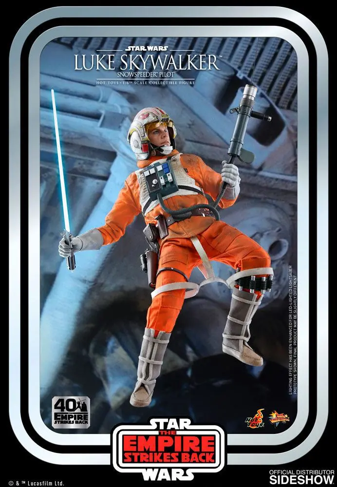 Star Wars Episode V Movie Masterpiece 1/6 Luke Skywalker (Snowspeeder Pilot) akciófigura 28 cm termékfotó