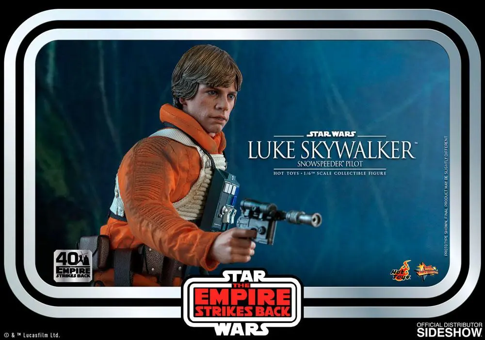 Star Wars Episode V Movie Masterpiece 1/6 Luke Skywalker (Snowspeeder Pilot) akciófigura 28 cm termékfotó