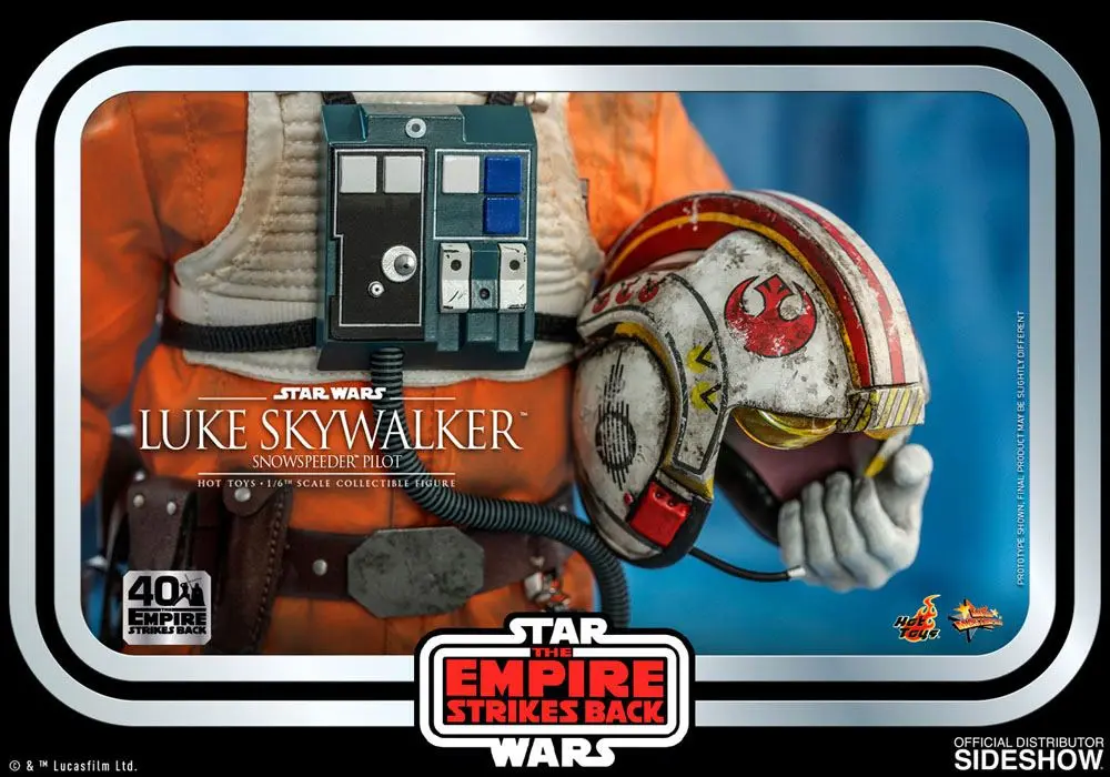 Star Wars Episode V Movie Masterpiece 1/6 Luke Skywalker (Snowspeeder Pilot) akciófigura 28 cm termékfotó