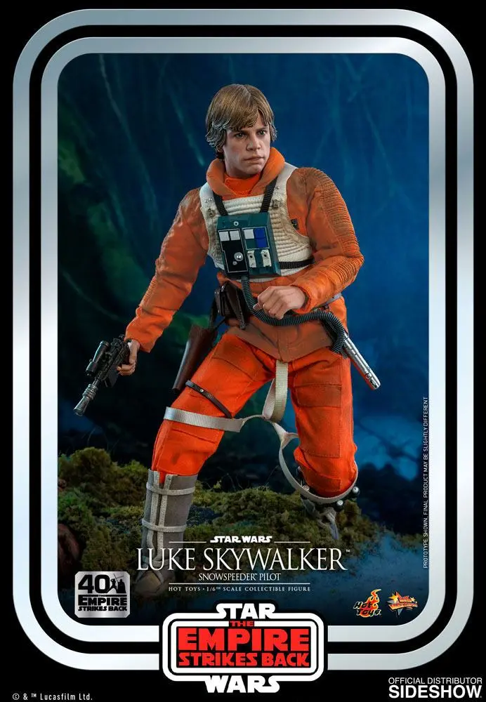 Star Wars Episode V Movie Masterpiece 1/6 Luke Skywalker (Snowspeeder Pilot) akciófigura 28 cm termékfotó