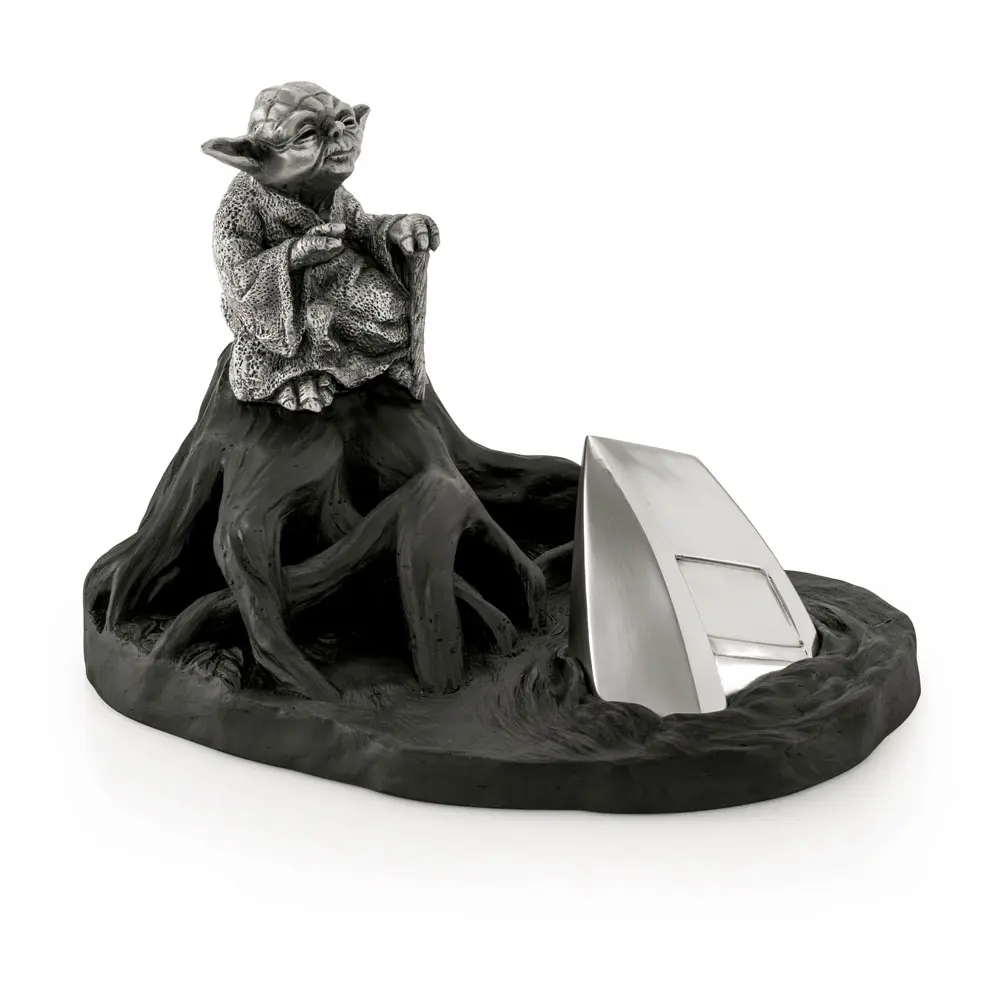 Star Wars Episode V Pewter Collectible Yoda Limitált kiadás szobor figura 14 cm termékfotó