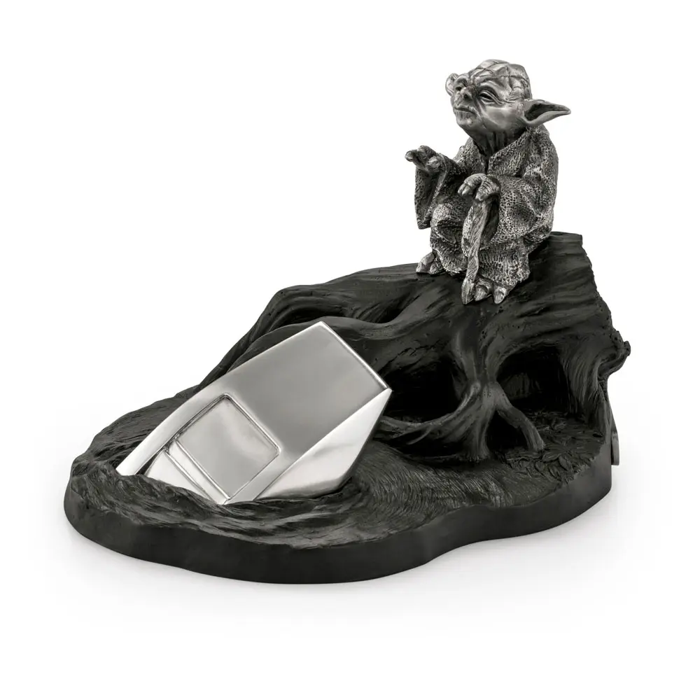 Star Wars Episode V Pewter Collectible Yoda Limitált kiadás szobor figura 14 cm termékfotó