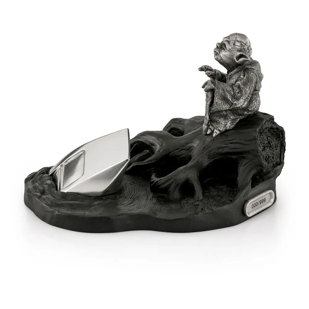 Star Wars Episode V Pewter Collectible Yoda Limitált kiadás szobor figura 14 cm termékfotó