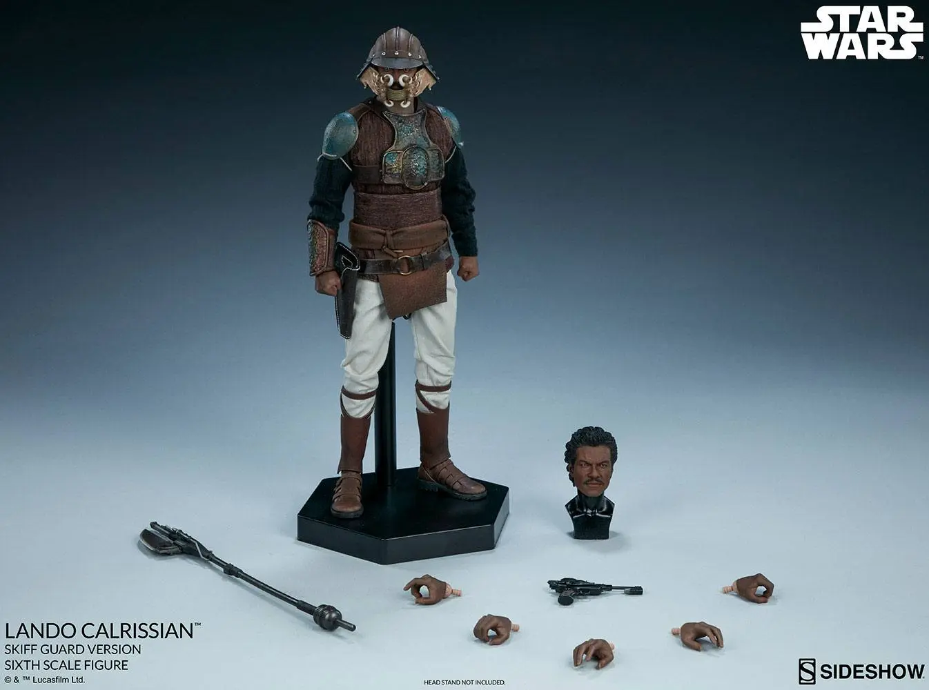 Star Wars Episode VI 1/6 Lando Calrissian (Skiff Guard Version) akciófigura 30 cm termékfotó