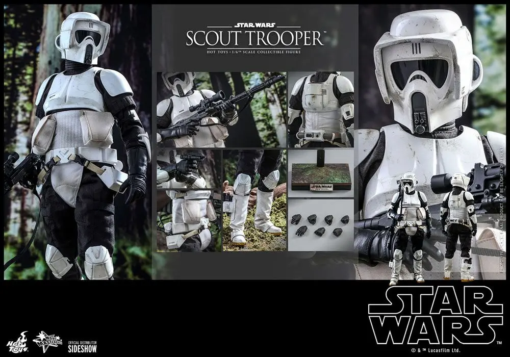 Star Wars Episode VI 1/6 Scout Trooper akciófigura 30 cm termékfotó