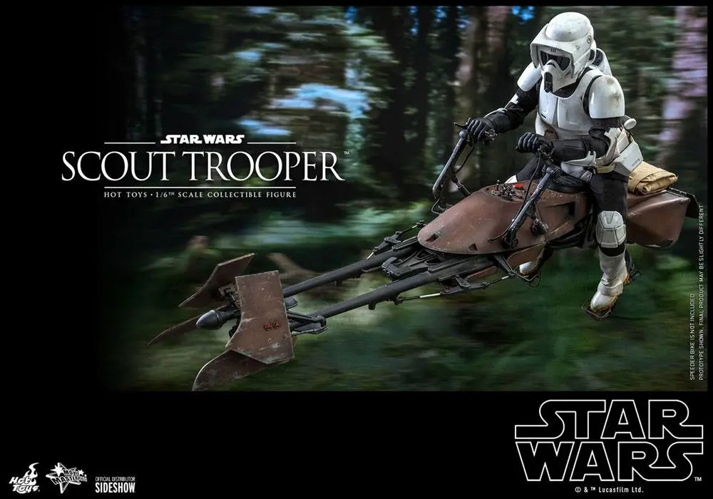Star Wars Episode VI 1/6 Scout Trooper akciófigura 30 cm termékfotó