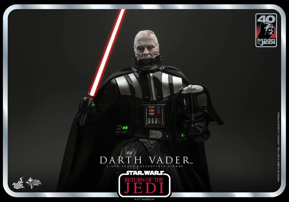 Star Wars: Episode VI 40th Anniversary 1/6 Darth Vader akciófigura 35 cm termékfotó
