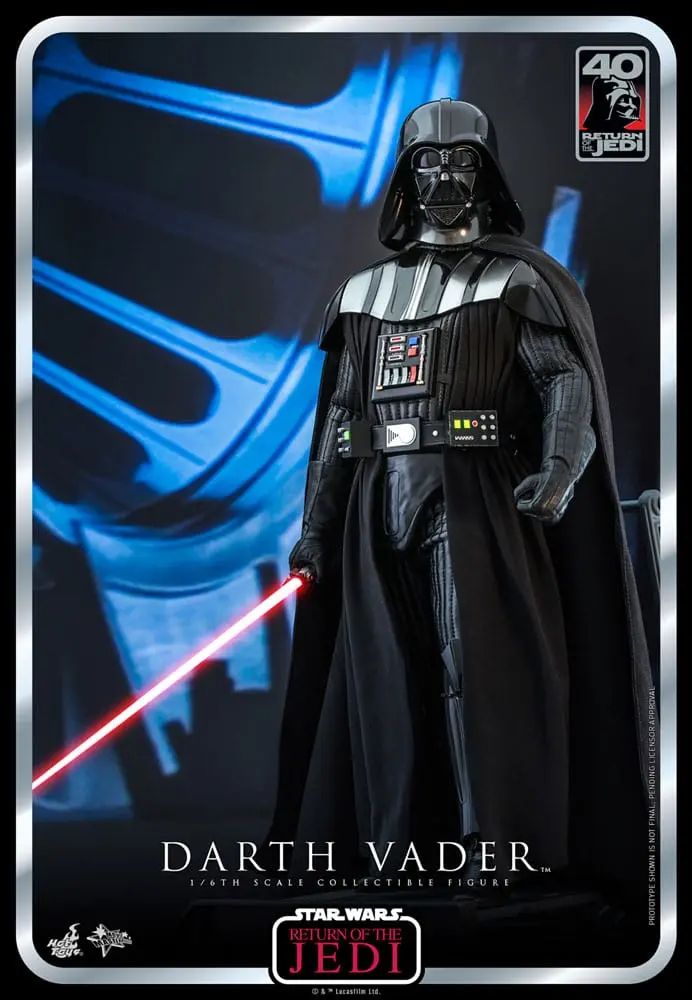 Star Wars: Episode VI 40th Anniversary 1/6 Darth Vader akciófigura 35 cm termékfotó