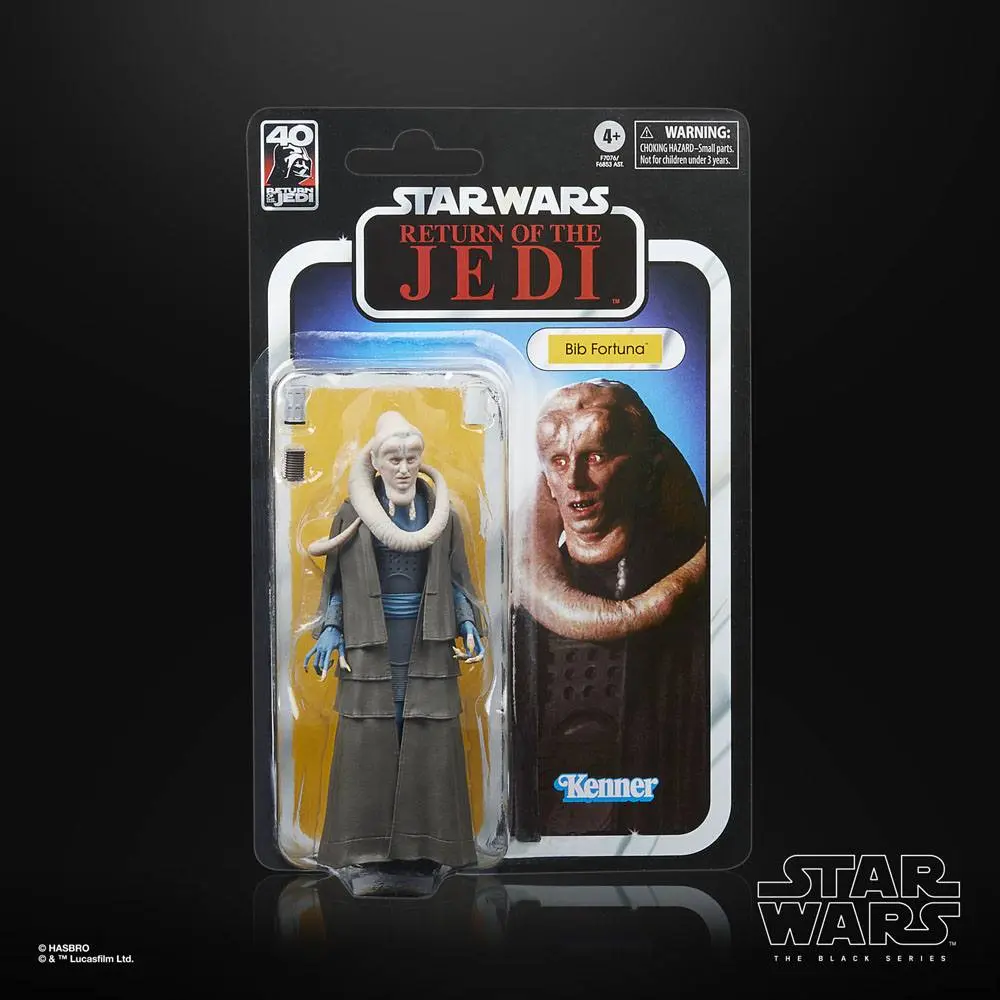 Star Wars Episode VI 40. Anniversary Black Series Bib Fortuna akciófigura 15 cm termékfotó