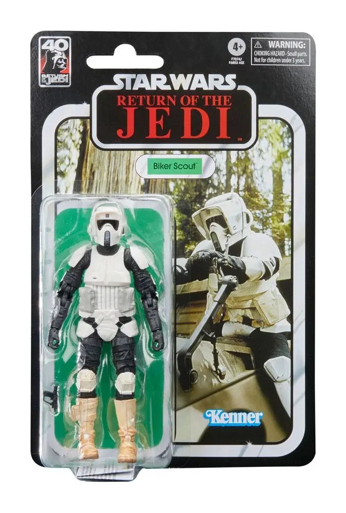 Star Wars Episode VI 40. Anniversary Black Series Biker Scout akciófigura 15 cm termékfotó